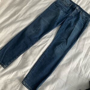 Joe’s jeans “flawless the icon mid rise skinny ankle” blue jeans